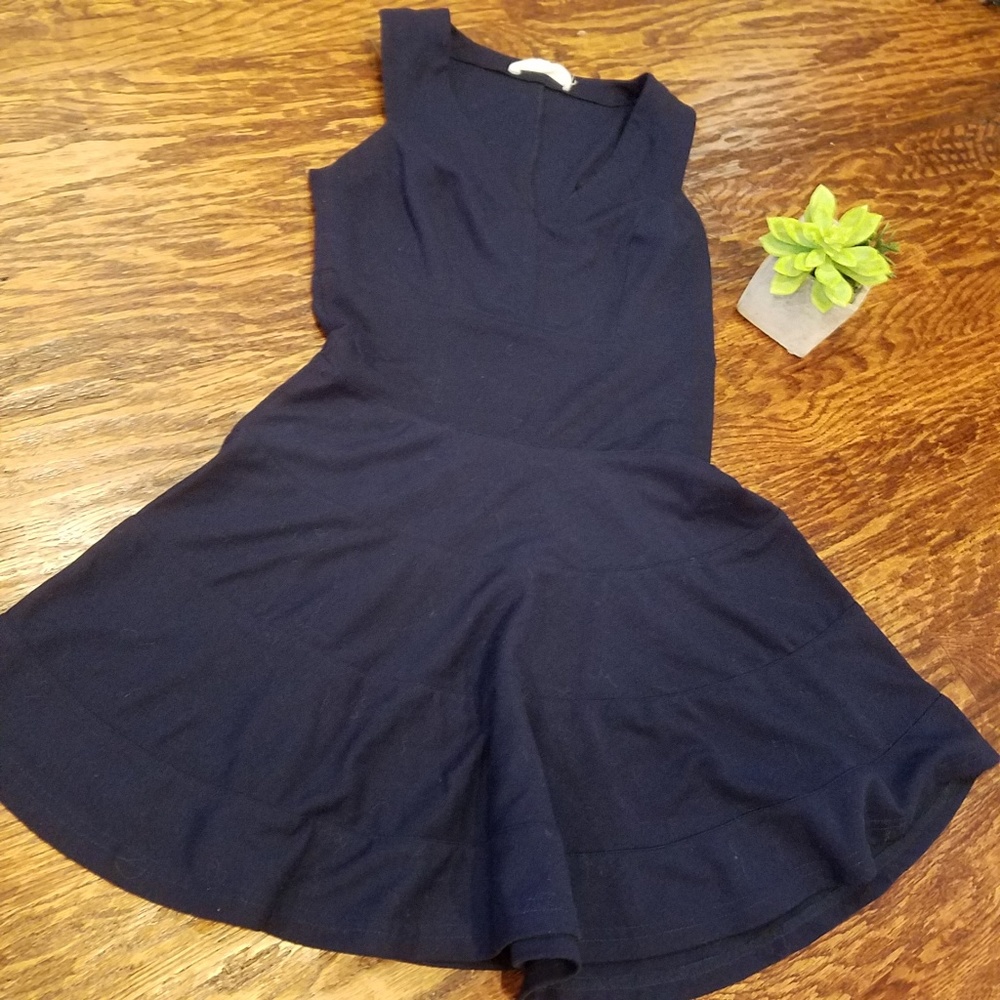 Robbi & Nikki Navy Knit Dress